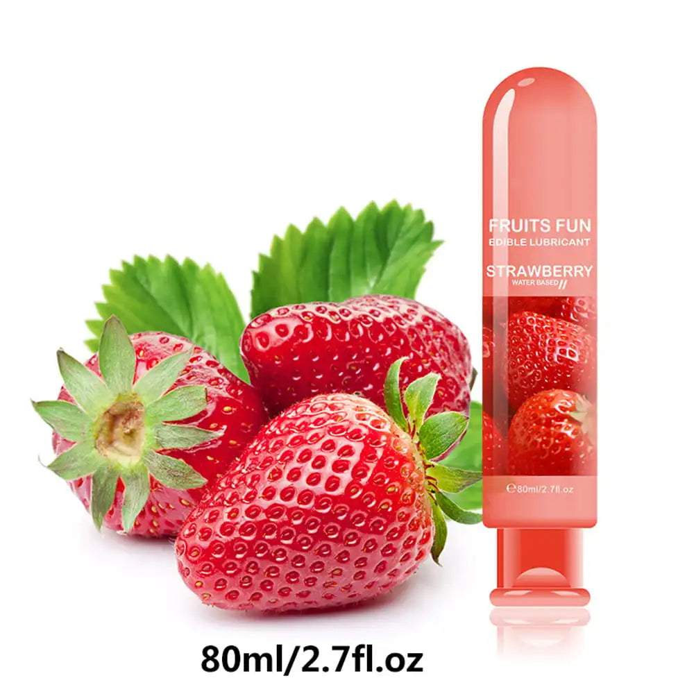 100ml Body Lubricant Fruit Flavor Vaginal and Anal Lubricant Gel Adults Sex Products Sex Lubricant Fruity Sex