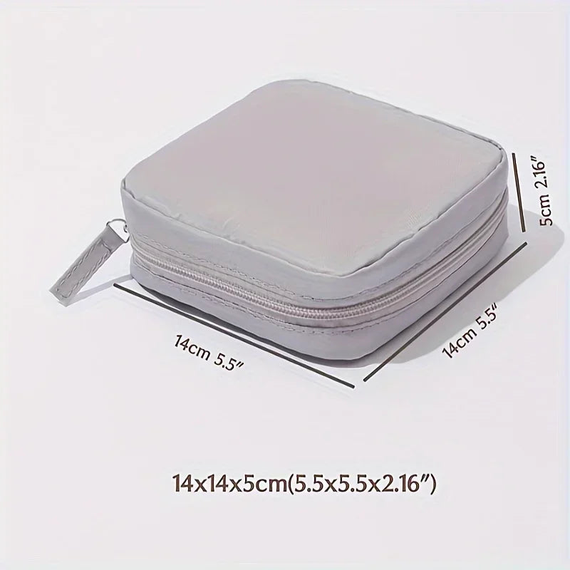 1pc Water-Resistant Feminine Product Pouch - Portable Period Kit Bag with Discreet Sanitary Napkin Storage, Menstrual Cup Pouch