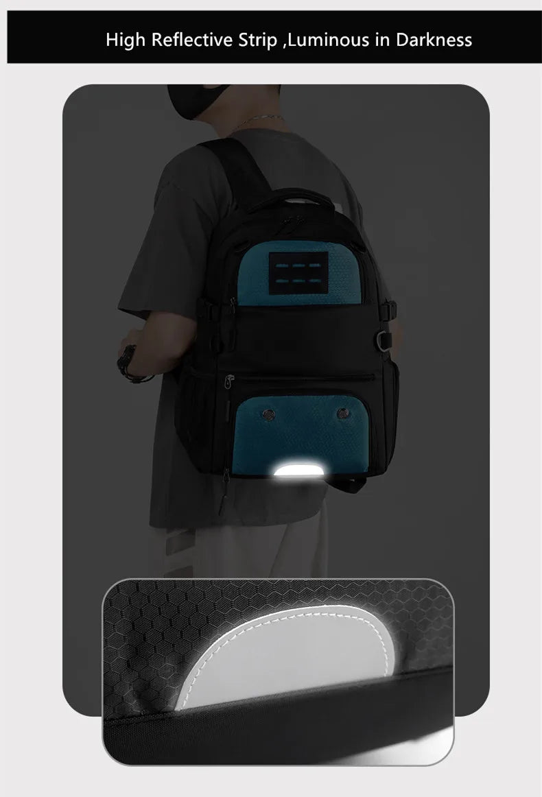 basketball sports backpack with shoe compartment man soccer bag boys football school bag black large capacity school backpack