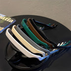 1/3pcs Women Square Glasses Headband Coloful Invisible Fixed Hair Clips Wave Curly Hair Ties Temples Headband Accessories