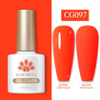 BORN PRETTY Fall Gel Nail Polish 10ml Orange Nude Brown Gel Nail Polish Halloween Nails Coral Orange Gel Varnish Manicure DIY