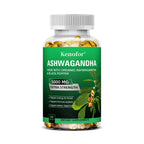 Ashwagandha Capsules - Boost Energy, Improve Mood, Relax The Body and Mind, Improve Sleep Quality, and Enhance Physical Strength