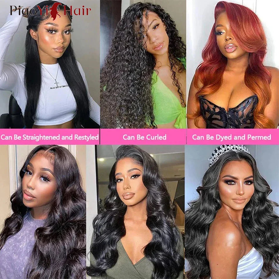 Body Wave Bundles And Closure Human Hair Bundles With Closure 20 22 24 Inch  Raw Human Hair Weave Extensions Closure Human Hair
