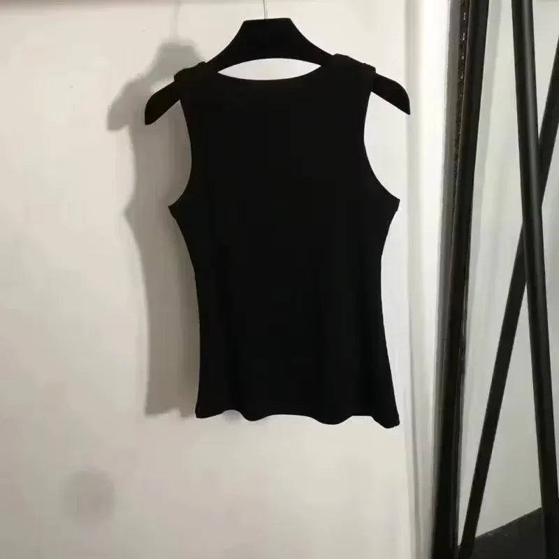 2025 Trending! Luxury French  Printed Vest - Comfort-Driven for Travel/Sports, Breathable Elegance Printed vest