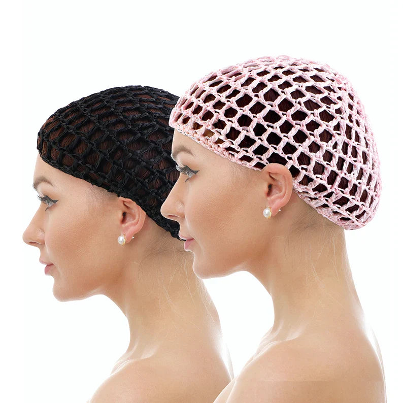 2/3PCS/LOT Hair Net Sleeping Cap Daily Use Breathable Mesh Crochet Hair Net Hair Care Cap Mesh Cap Dome Cap Turban Hat