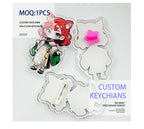 Custom Acrylic Brooches Popular Fashion Clothing Bags Accessories Kids DIY Personalized Design women fathers day gifts Pins