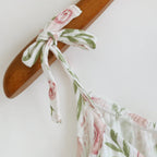 2025 Japanese Summer New Women's Pajama Set 100% Cotton Crepe Cloth Ladies Suspender+Shorts Two Piece Home Furnishing Set