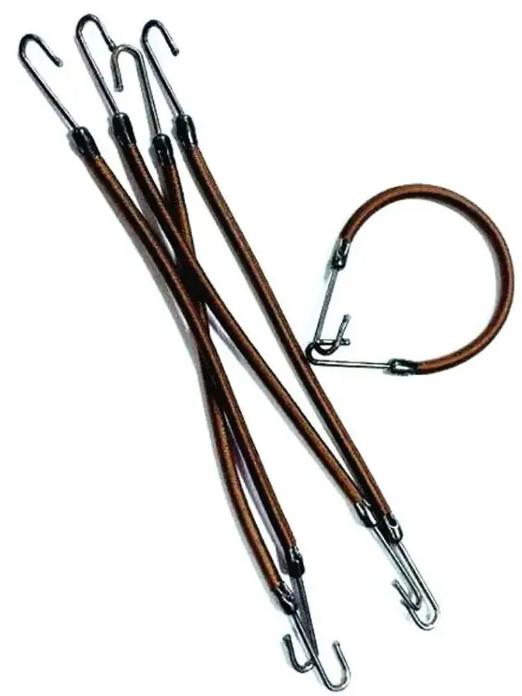 5/10/20 Pieces of Fashionable Double Hook Headband Rubber High Elasticity Design Headband Ponytail Headwear Women's Accessories