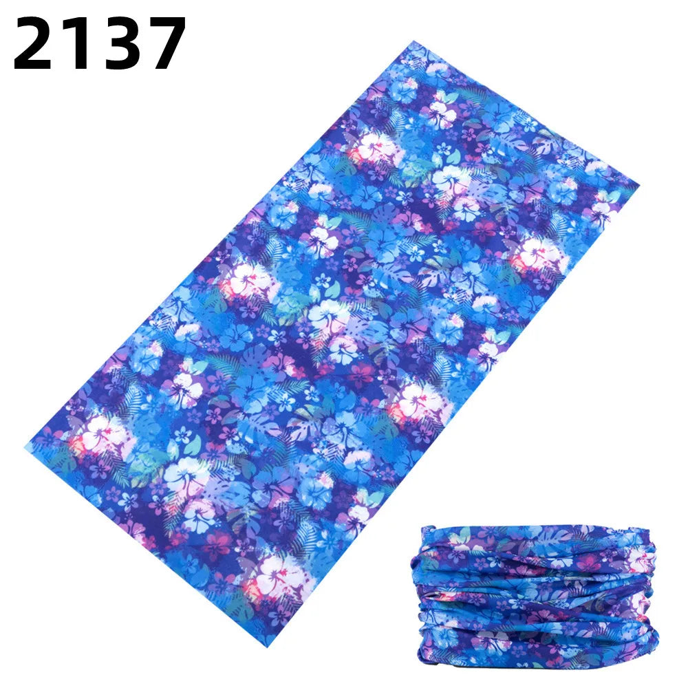 2101Unisex Climbing Hiking Scarf Sport Headwear Bandanas Motorcycle Turban Hand Band Magic Scarves Outdoor Cycling Headband Mask