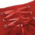 Halloween Mall Goth Skirt Women Harajuku Y2k E-girl High Waist Bandage Black Mini Skirt Dark Gothic Punk Club Wear Streetwear