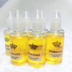 30ml Wig Glue Remover For Lace Wig/Toupee/Closure/Tape Hair Extension Clear Remover For Adhesive Tape Yellow Liquid Glue Remover