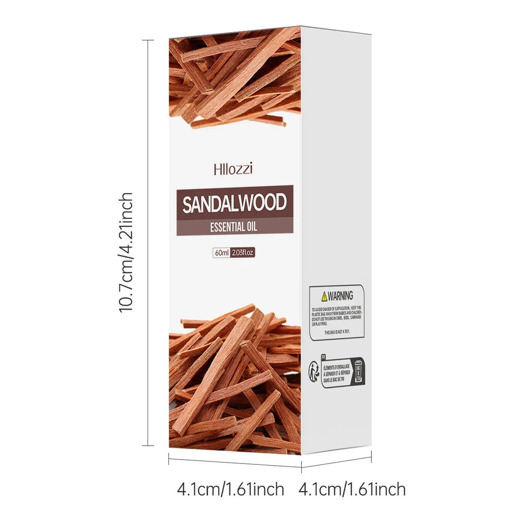 60ml Agarwood-Cedarwood-Vetiver-Pine Palm-Ocean-Sweet Tobacco-Black CastorAromatherapy Essential Oils Aromatherapy Essentia