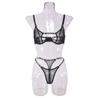Ellolace Rhinestone Lingerie Onlyfans Kit Sexy Push Up Underwear Without Censorship Matching-Two-Piece Onlyfans Fantasy Clothing