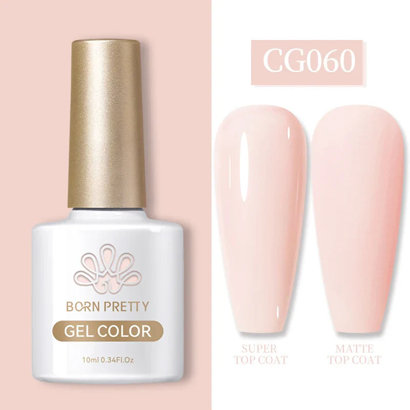 BORN PRETTY Fall Gel Nail Polish 10ml Orange Nude Brown Gel Nail Polish Halloween Nails Coral Orange Gel Varnish Manicure DIY