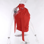 Backless Sexy Off Shoulder Halter Tank Tops Women Vintage Sleeveless Crop Top Y2K Clothes Club Female Casual Summer 2024