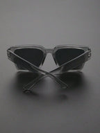 1/2 PC S Classic Fashion Square Plastic Frame Women Sunglasses For Men Daily Life Shades Eyewear Accessories.