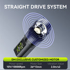 DM Wireless Tattoo Machine Kit Tattoo Pen Kit 4.0MM Stroke 1500mAh High-Capacity Battery For Permanent Makeup Tattoo Gun Kit