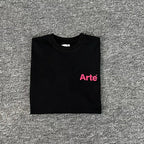 ARTE T-shirts Men Women Couples Streetwear High Quality Print Round Neck Short Sleeve Arte Top Tee One Day Shipped Out
