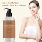 Catindra Body Smooths Skin Coconut Massage Oil Replenish Collagen Skin Tightening Moisturizing Firming Body Cleansing Essence