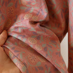 2025 Spring/Summer New Women's Pajama Set 100% Cotton Short Sleeve+Capris Two Piece Set for Large Flower Thin Home Furnishing