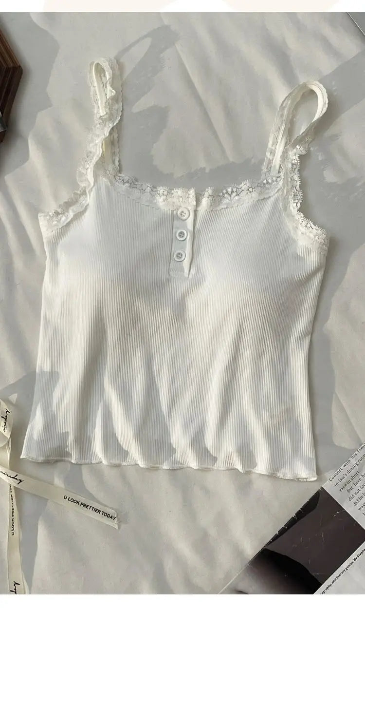 Casual Women Pajamas Summer Sleepwear Spaghetti Strap Shorts Sets 2 Pieces Night Wears O-neck Korean Sleeping Solid Home Suit