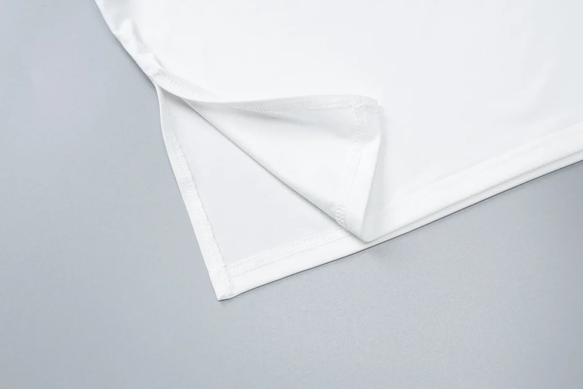 Dulzura Sleeveless Halter Side Slit Top With Button Sexy Casual Tank Party Club Streetwear Women'S Autumn Winter Clothes