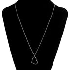 Aihua New Fashion Silver Color Infinity Necklaces & Pendants for Women Choker Party Jewelry Gifts Bijuter Collar