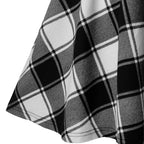 Black Checkered Women's Gothic Skirt Women Pleated Plaid Skirts Spring Autumn Girl Hip Hop Female Punk Goth Mini Skirt Clubwear