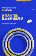 3/4/5/6 Tubes Portable Hula Circle Detachable Exercise Hoops for Children Body Building Sports Hoop Adult Waist Loss Weight Hoop