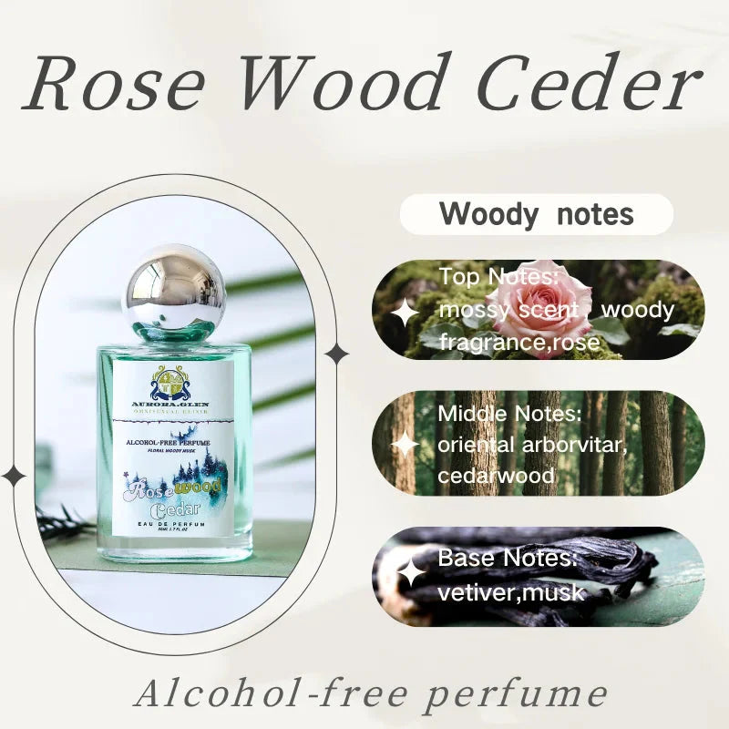 50ml Durable Fresh Citrus Smell Perfume for Ladies High-end Fragrance Long Lasting Light  Orange Flavor