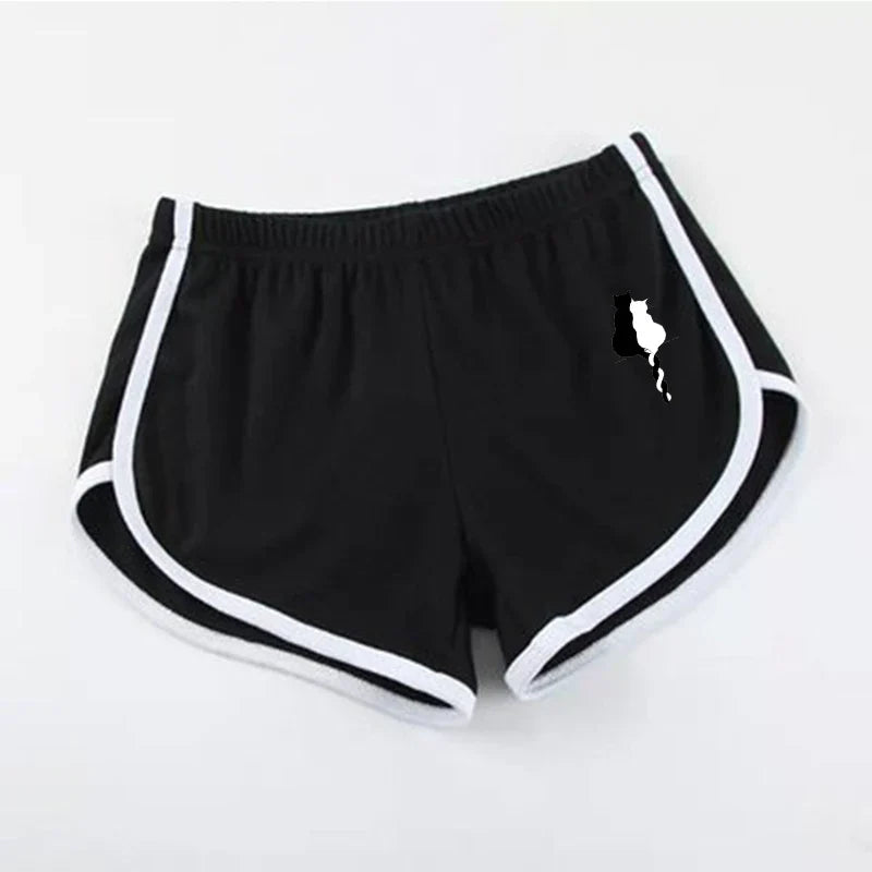 Cotton Sports Shorts Summer Yoga Dance Pants Breathable Workout Running Shorts Dolphin Shorts for Women Sports Shorts