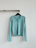 2025 new striped sweater for women