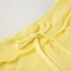 BIIKPIIK Drawstring Hooded Hoodie Suits Autumn Winter Solid Zipper Women Casual Pants Set Street Sporty Sweatshirt Two Piece Set