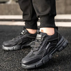 Breathable Safety Shoes Men Work Sneakers Indestructible Safety Boots Women Anti-smash Shoe Steel Toe Shoes Outdoor Sport Style