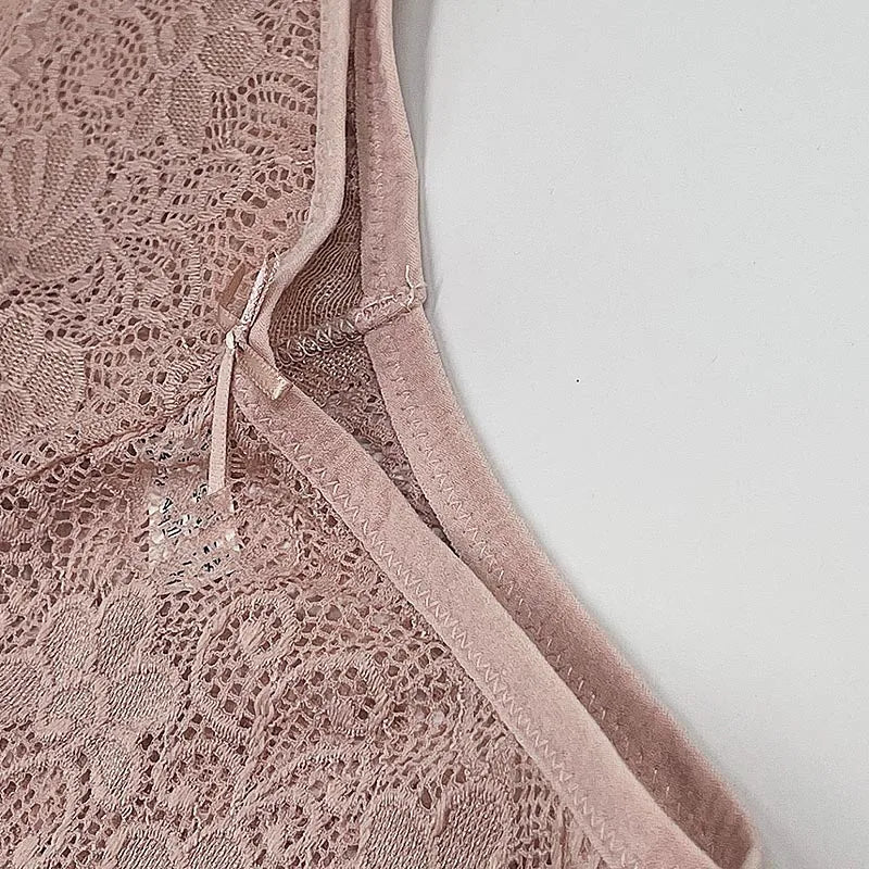 5 PCS/Set Mesh Briefs M-2XL Lace Panties Sexy Transparent Underwear Low Rise Panties Girls Intimates Lingeri