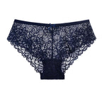 5 PCS/Set Mesh Briefs M-2XL Lace Panties Sexy Transparent Underwear Low Rise Panties Girls Intimates Lingeri