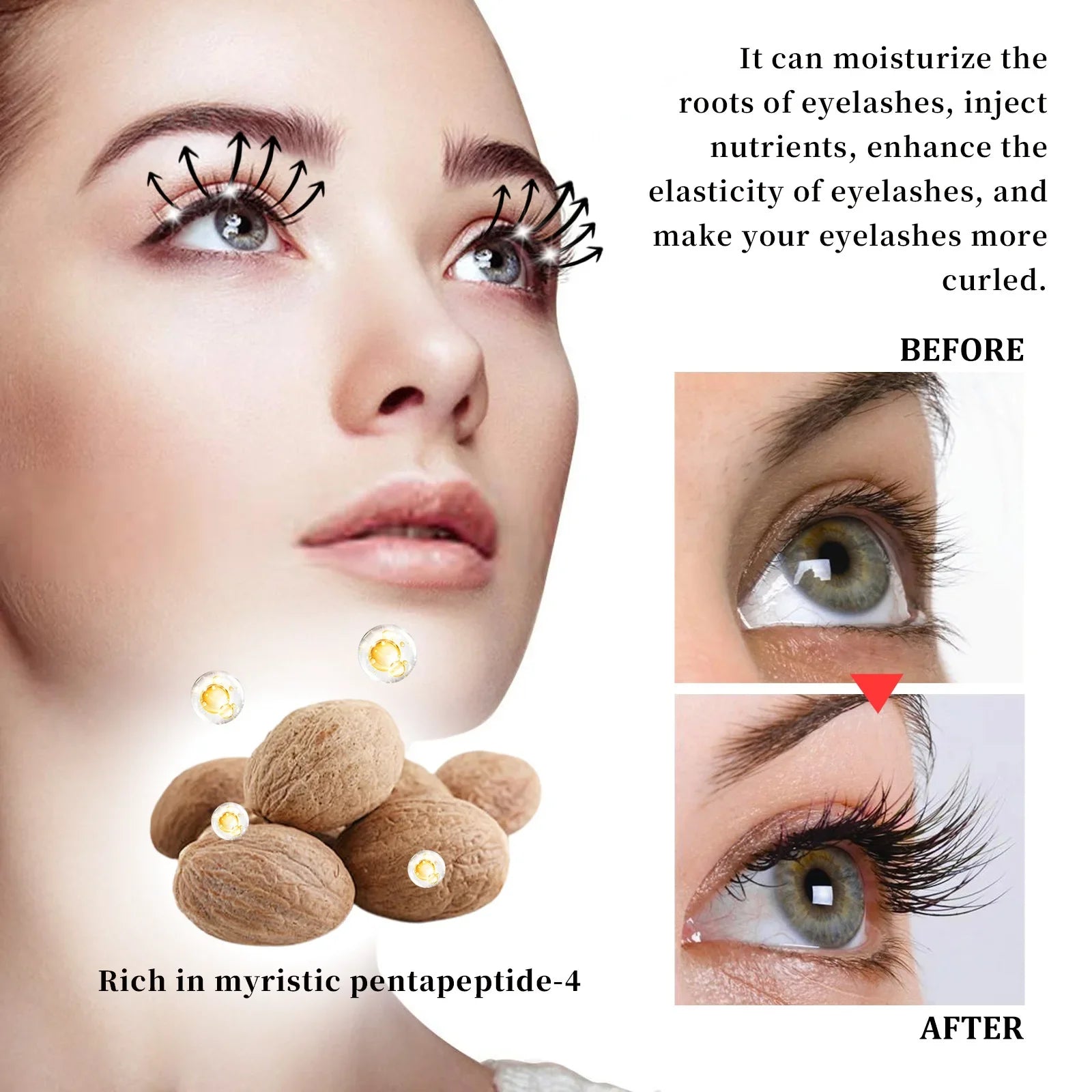 7 Days Fast Eyelash Growth Serum Eyelash Eyebrow Growth Strong Makeup Extension Treatment Thicken Care Products