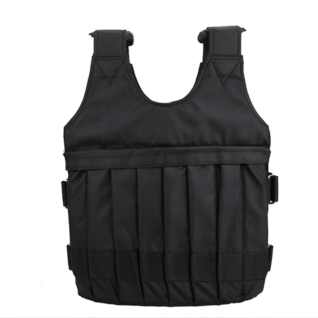 20kg Weighted Vest with 16 Pouches for Sand or Steel Plates, Perfect for Losing Weight and Enhancing Exercise Performance
