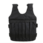 20kg Weighted Vest with 16 Pouches for Sand or Steel Plates, Perfect for Losing Weight and Enhancing Exercise Performance