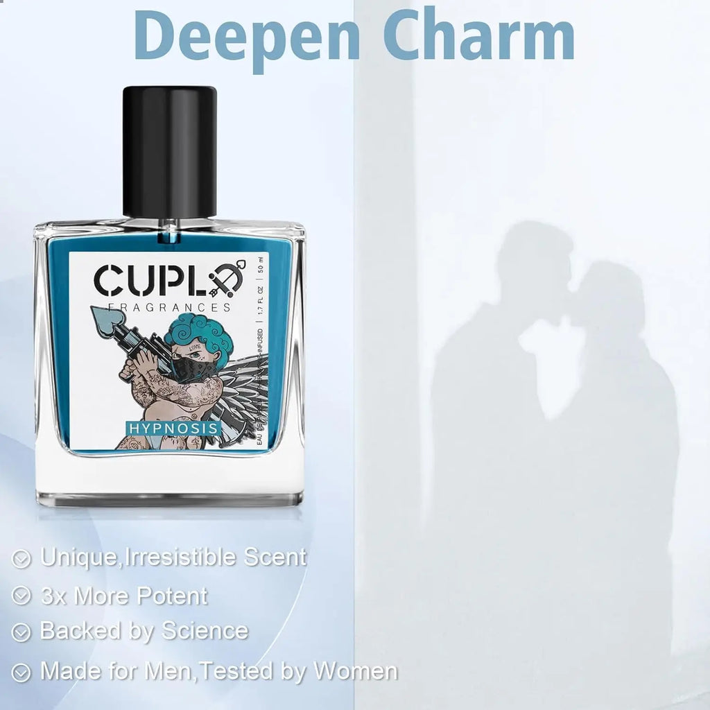 50ml Cupid Pheromone Cologne for Men Hypnosis 2.0 Cologne for Men Pheromone-Infused Hypnosis Cologne Long Lasting Scent