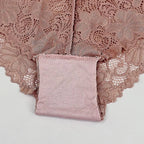 5 PCS/Set Mesh Briefs M-2XL Lace Panties Sexy Transparent Underwear Low Rise Panties Girls Intimates Lingeri