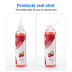 200ml Fruit Flavor Sex toy for women men Lubricant Sex Water-based Blueberry Strawberry Peach Sex Oil Vaginal Anal Gel Adults 18