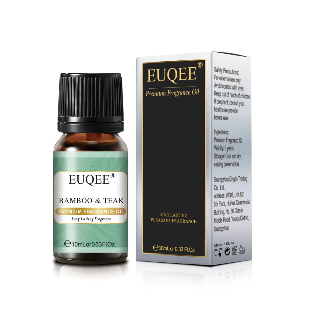 EUQEE 10ML Men's Fragrance Oil For Car Diffuser,Making Candle Leather Forest Pine Coffee Cake Cedarwood Bay Rum 1pcs/3pcs/6pcs