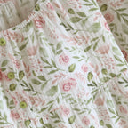 2025 Japanese Summer New Women's Pajama Set 100% Cotton Crepe Cloth Ladies Suspender+Shorts Two Piece Home Furnishing Set