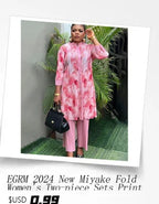 EGRM Miyake Solid Pleated French Three-dimensional Fungus Edge Cake Dress Women's Loose Long Dresses 2025 Summer New 6R8109