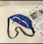 Casual Waterproof Chest Bags Large Capacity Crossbody Bags Korean Fashion Waist Bag Fanny Pack for Women Men's Travel Bag Banana