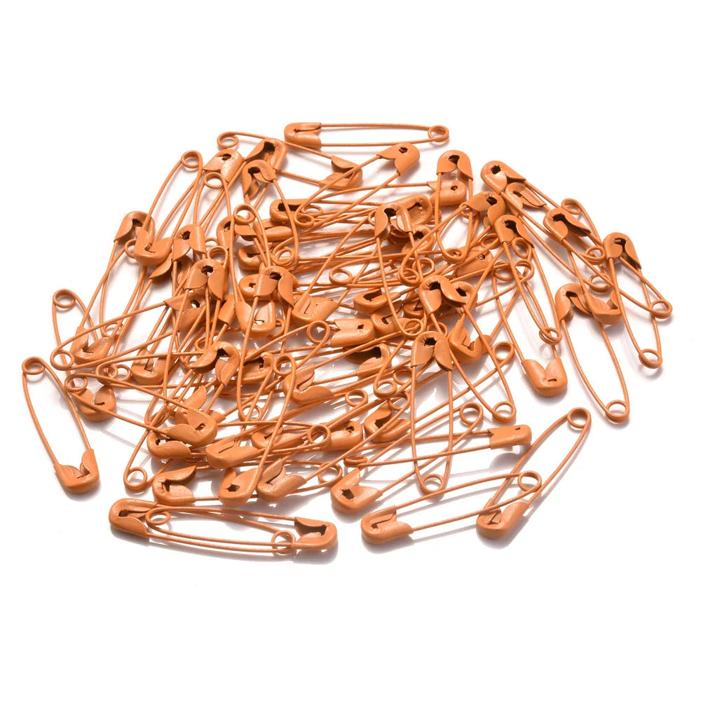 30pcs 6x30mm Colorful High Quality Safety Pins Paper Clip DIY Sewing Tools Metal Needles Large Safety Pin Brooch Accessories