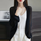 2025 New Hollow Out Loose Knit Cardigan Women Openwork Linen Shawl Summer Kimono Style Unique Cape Shawl Sweater Shrug Top