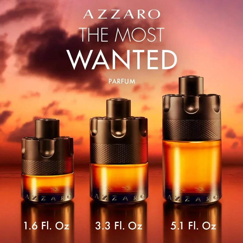 Azzaro The Most Wanted Parfum - Intense Mens Cologne - Spicy & Seductive Fragrance for Date Night - Irresistible Luxury Perfumes
