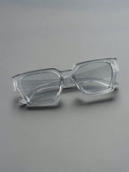 1/2 PC S Classic Fashion Square Plastic Frame Women Sunglasses For Men Daily Life Shades Eyewear Accessories.